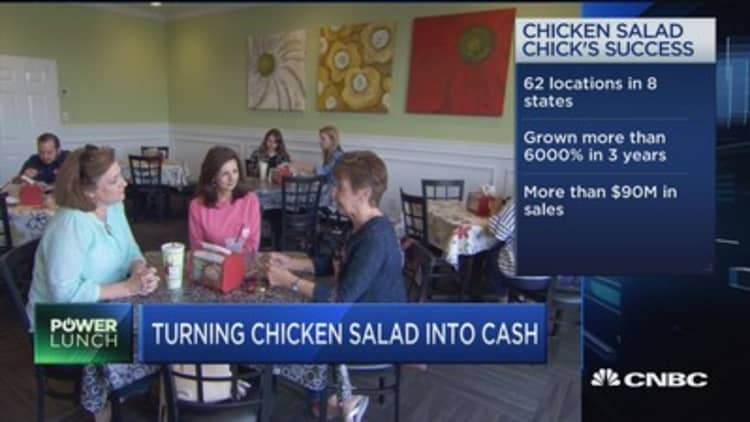 Turning chicken salad into cash