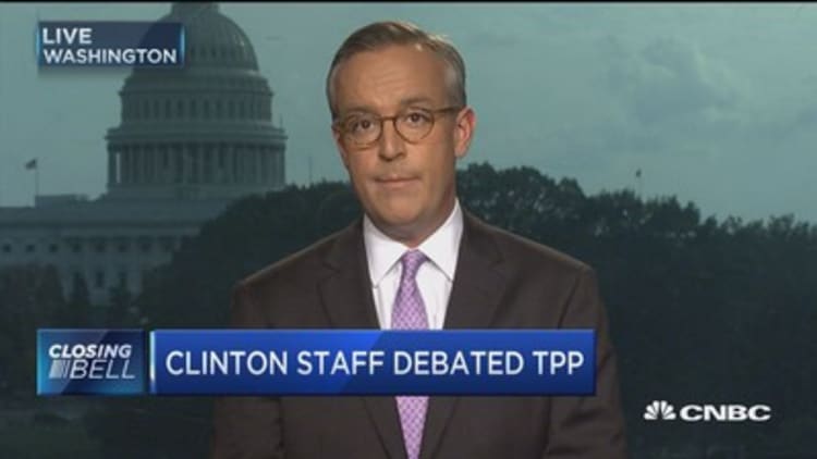 Clinton & The TPP