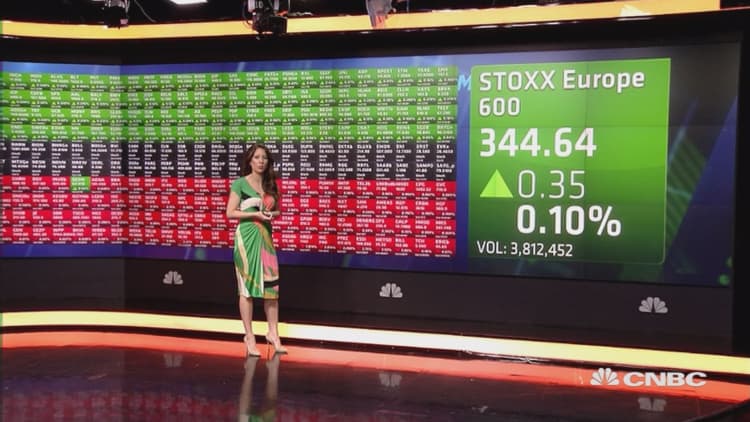 European stocks open higher after ECB Draghi's comments