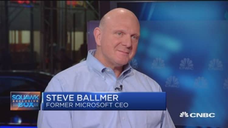 Steve Ballmer: Microsoft is a 'fantastic' company