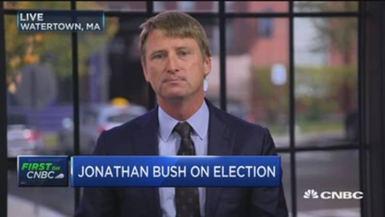 Who's Jonathan Bush voting for?