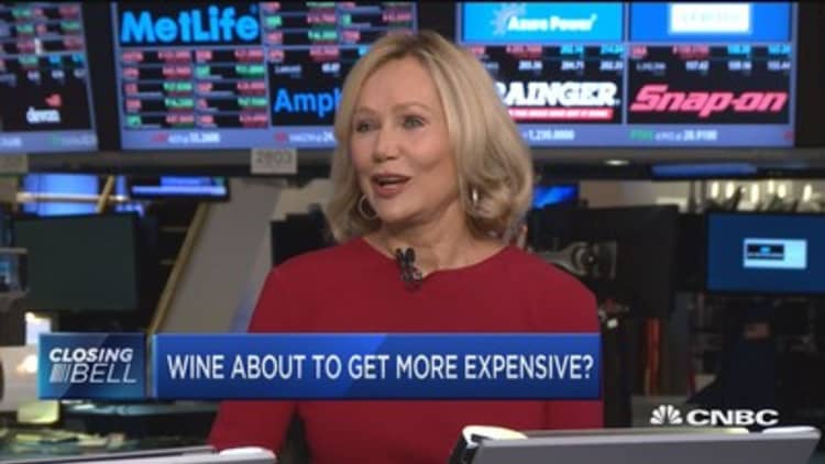 Wine about to get more expensive?