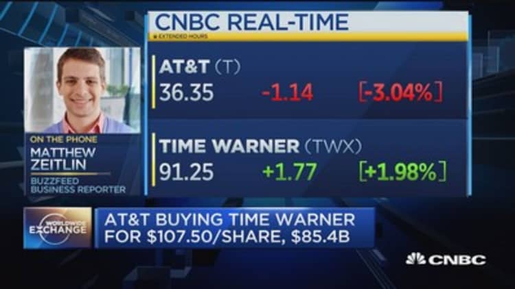 AT&T/Time Warner merger under scrutiny