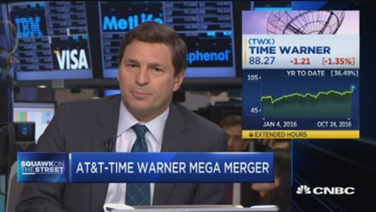 AT&T-Time Warner mega merger