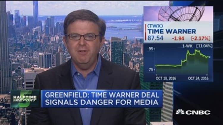 Greenfield: Time Warner deal signals danger for media