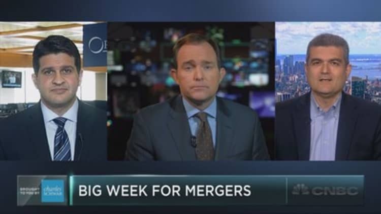 What mega mergers are signaling to the market
