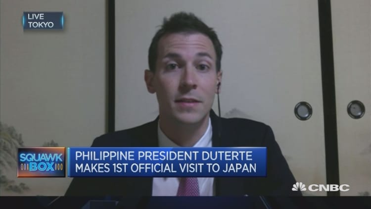 Will US ally Japan get a chilly reception from Duterte?