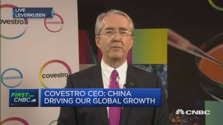 Europe is the slowest region at present: Covestro CEO