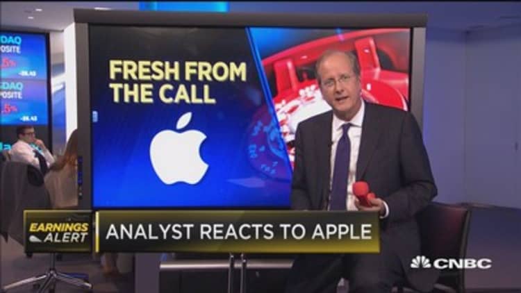 Analyst on Apple: Growth as far as services