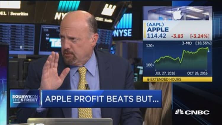 Apple conference call was 'dripping with contempt': Cramer