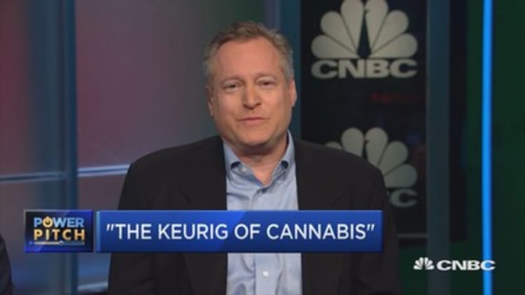 Start-up creates 'the Keurig of marijuana'