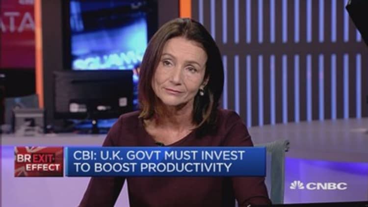 UK economy needs a ‘shot in the arm’ of investment: CBI’s Fairbairn 