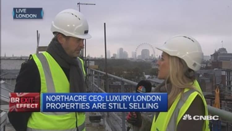 Uncertainty is hitting UK property: Northacre CEO 