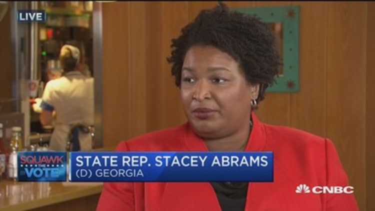 The Peach State still in play: Rep. Stacey Abrams