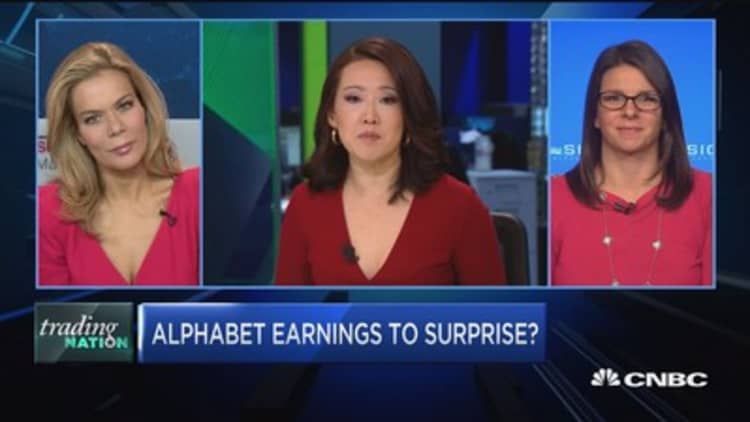 Trading Nation: Alphabet earnings to surprise?