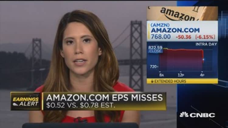 Amazon Q3 EPS misses, revenues beat