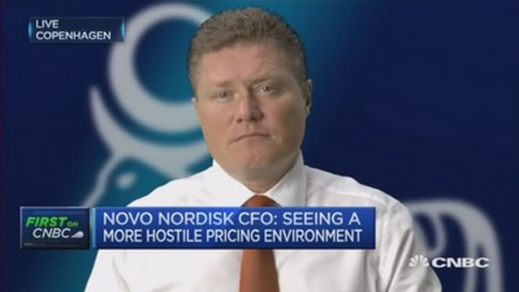 Unlikely Novo Nordisk will become a takeover target: CFO  