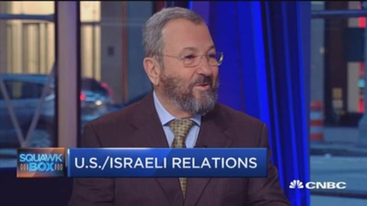 Ehud Barak: Iran deal a bad deal but a done deal