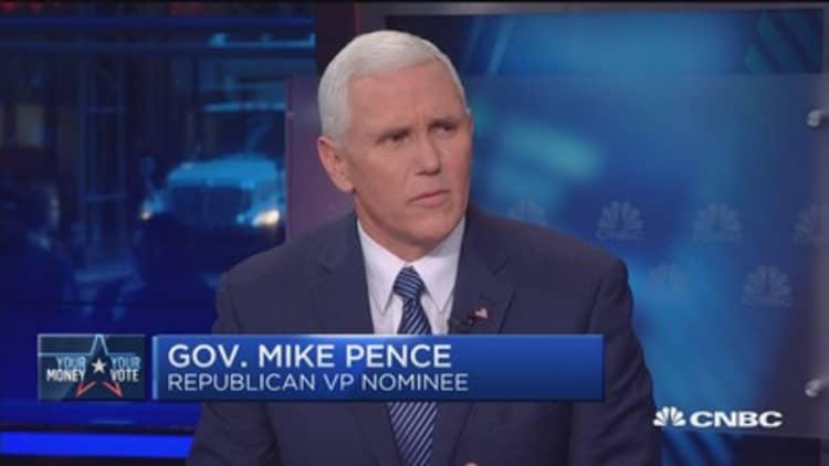 Gov. Pence: We're going to get out of TPP
