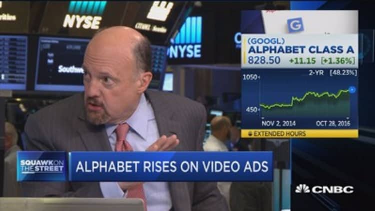 Cramer on Alphabet: We continue to wait for a moonshot
