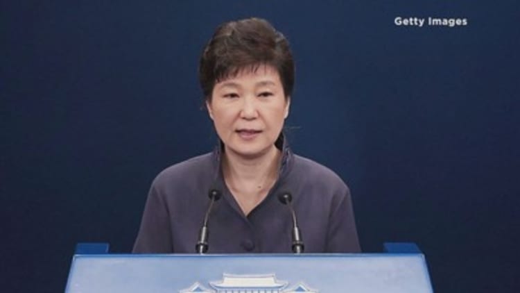 South Korea's President facing heat amid security scandal