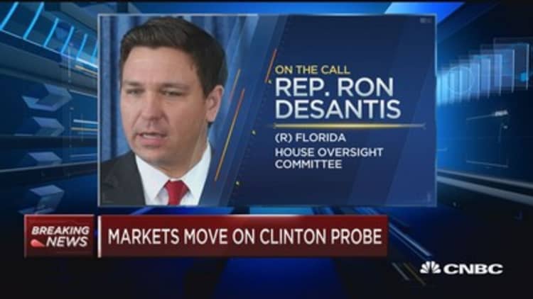 Rep. Desantis: 3 hot-button issues in new Clinton probe
