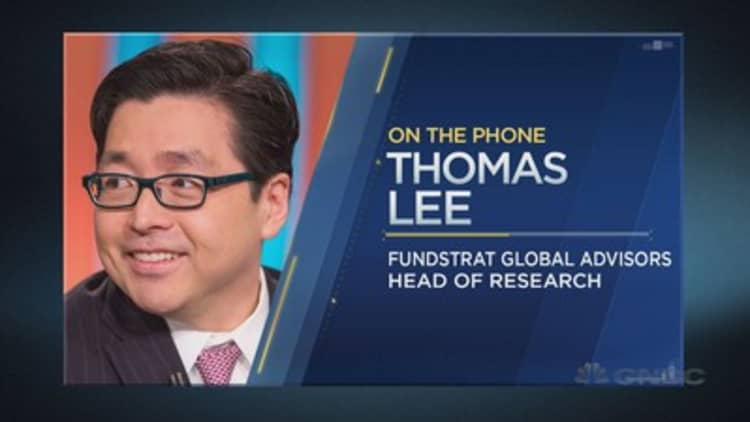 Tom Lee: Wage growth is picking up, and it’s impacting the market