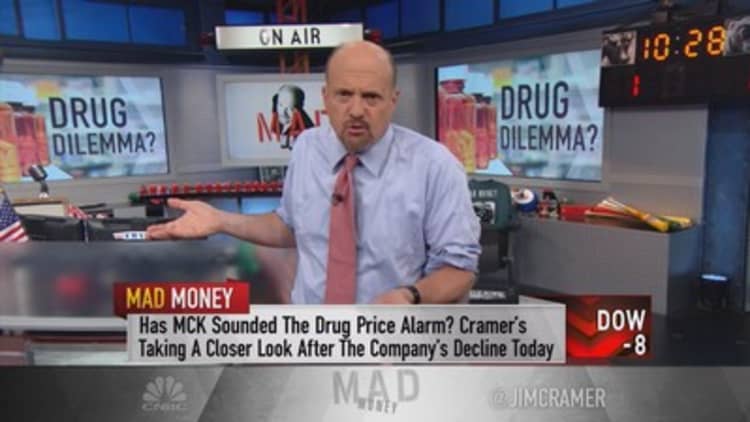 Cramer: The drug wholesale price war has officially begun — steer clear