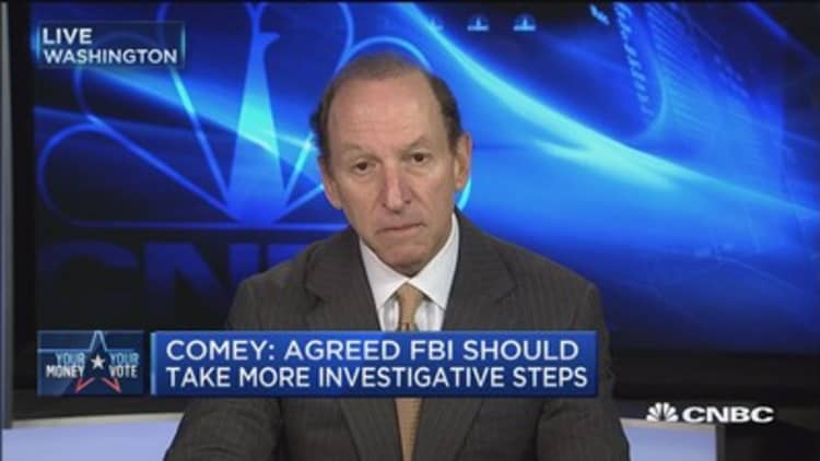 Lowell: No legitimate law enforcement purpose from Comey's letter