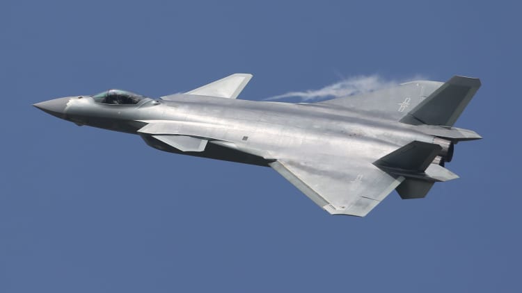 China unveils its J-20 stealth fighter jet