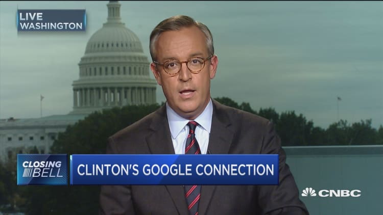 Clinton's Google connection