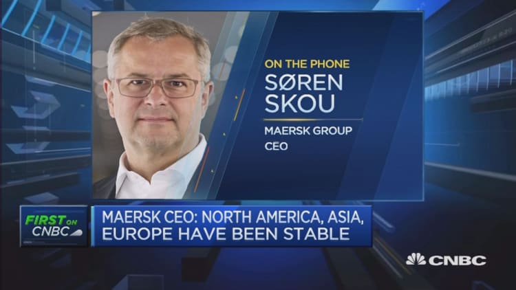 US, Asia, Europe have been stable: Maersk CEO
