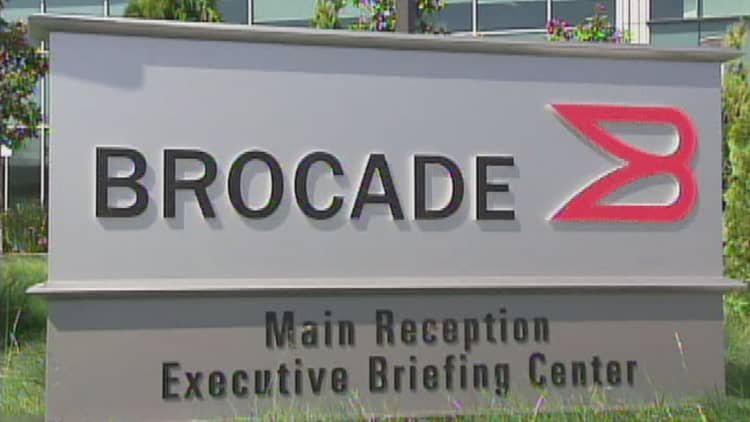Brocade Communications stock on watch
