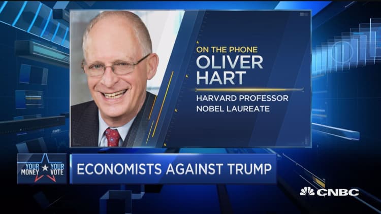 Nobel laureate: Trump presidency 'disastrous' for the economy