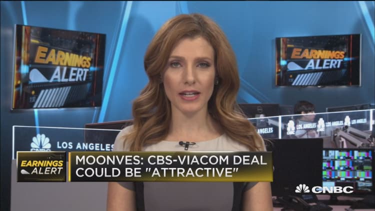 Moonves: CBS-Viacom deal could be 'attractive'