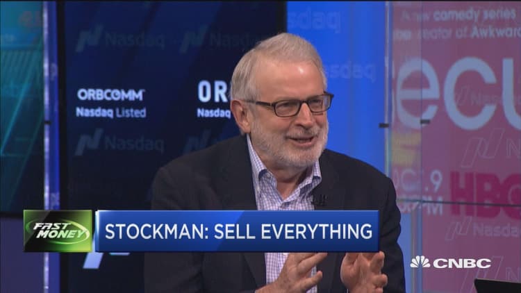 Stockman: Sell everything