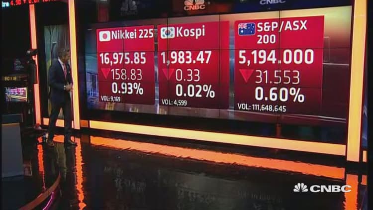 Asian shares open on the back foot