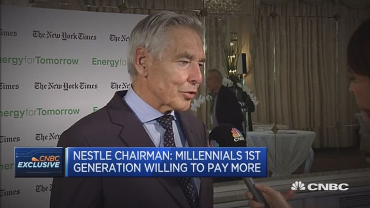Retailers living 20 years in the past: Nestlé chairman 