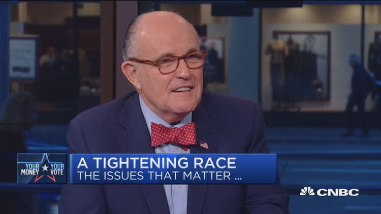 Rudy Giuliani: Keeping Clinton out of the White House