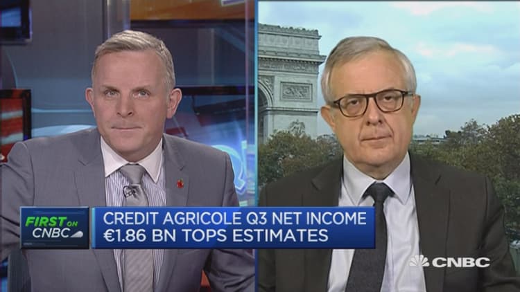 Credit Agricole boosts capital base