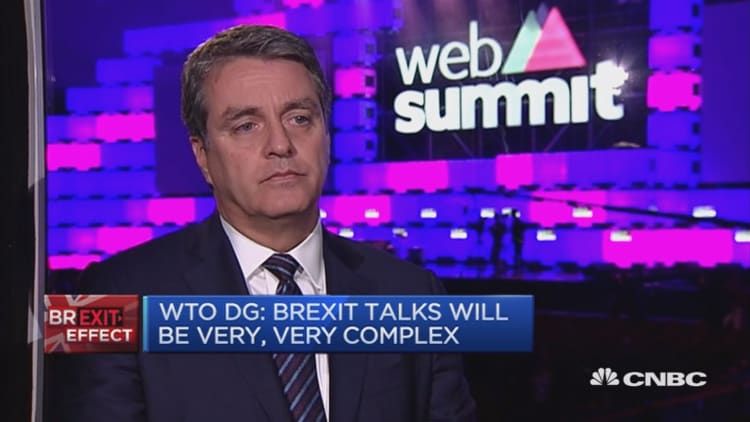 Brexit talks will be very, very complex: WTO’s Azevêdo 