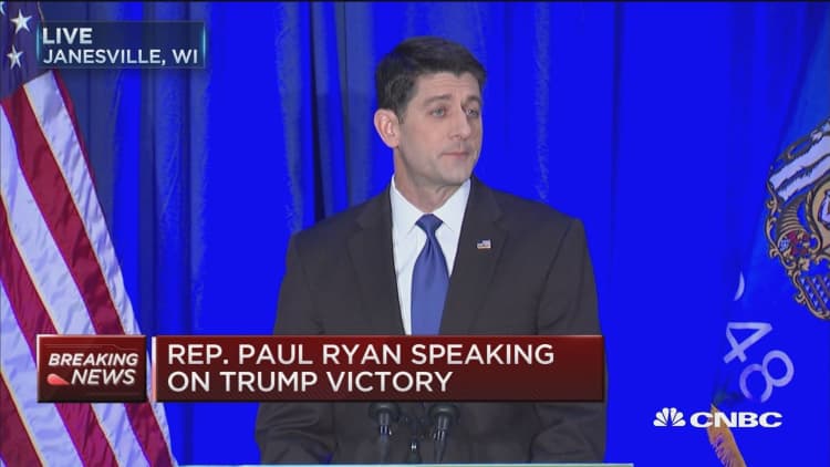 Ryan: Trump will lead unified Republican Party