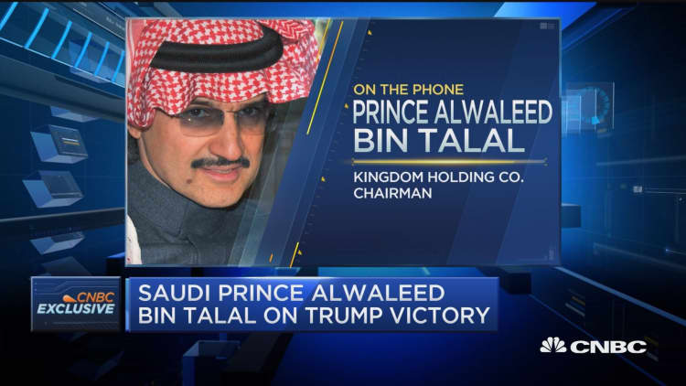 Alwaleed: 'No excuse' for GOP not to deliver on economic growth