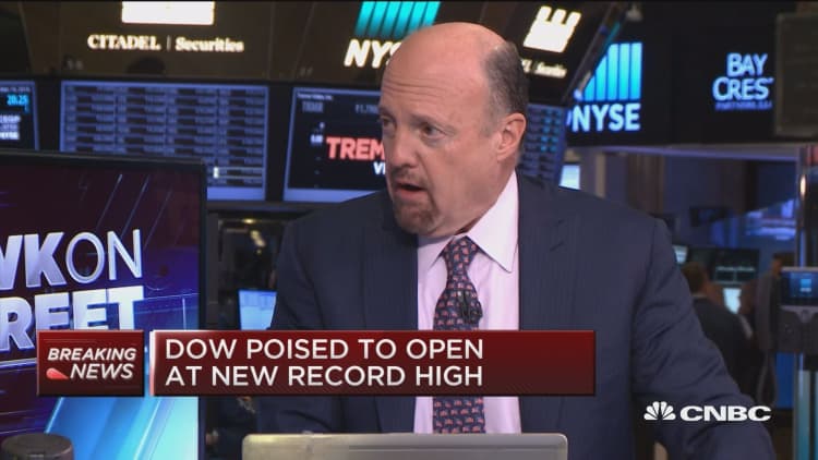 Cramer: Rally 'completely Trump-related'