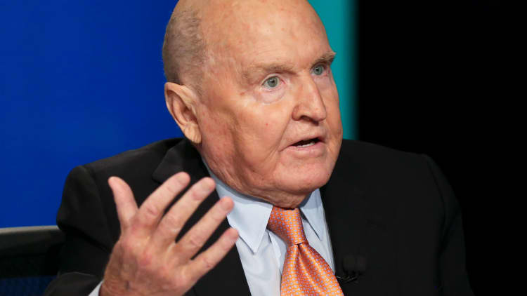 Jack Welch: I give Trump a D- on management and bureaucracy 