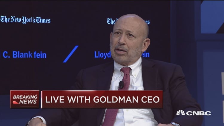 Goldman Sachs CEO on Wells Fargo