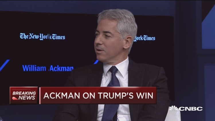 Ackman: U.S. deserves to be run by a business person