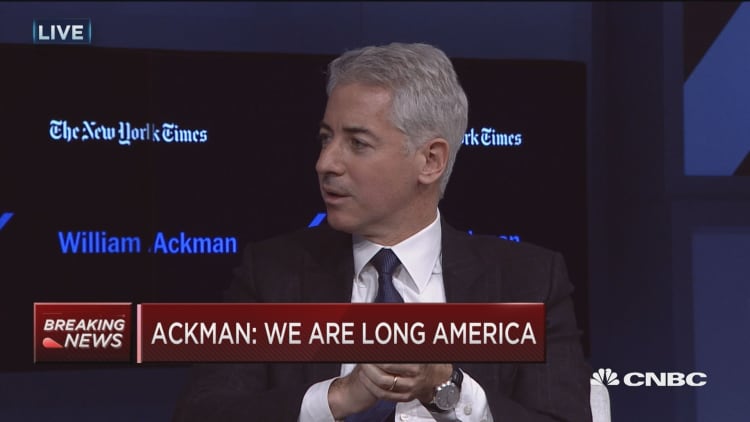 Ackman: We're not manipulators, we're business builders