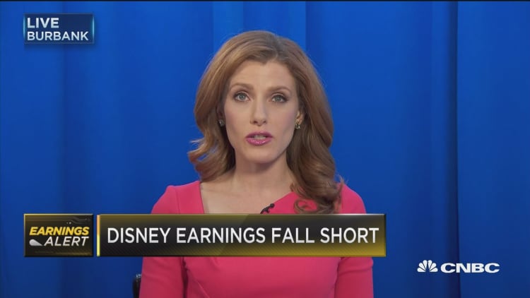 Disney CEO: Fiscal 17 will be an anomaly in growth trajectory