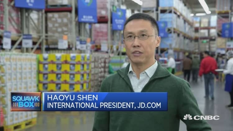 JD.com: 'Chinese consumers are looking for high quality products' 